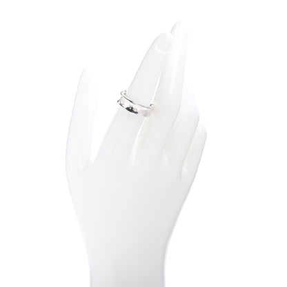 Tiffany Sterling Silver 1837 Band Ring 54 6.75 2 of 4