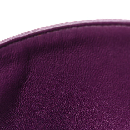 Chanel Caviar Quilted Medium Double Flap Purple 10 of 11