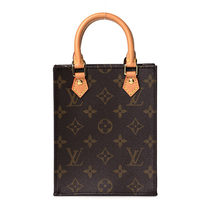 Louis Vuitton Monogram Petit Sac Plat 1 of 8