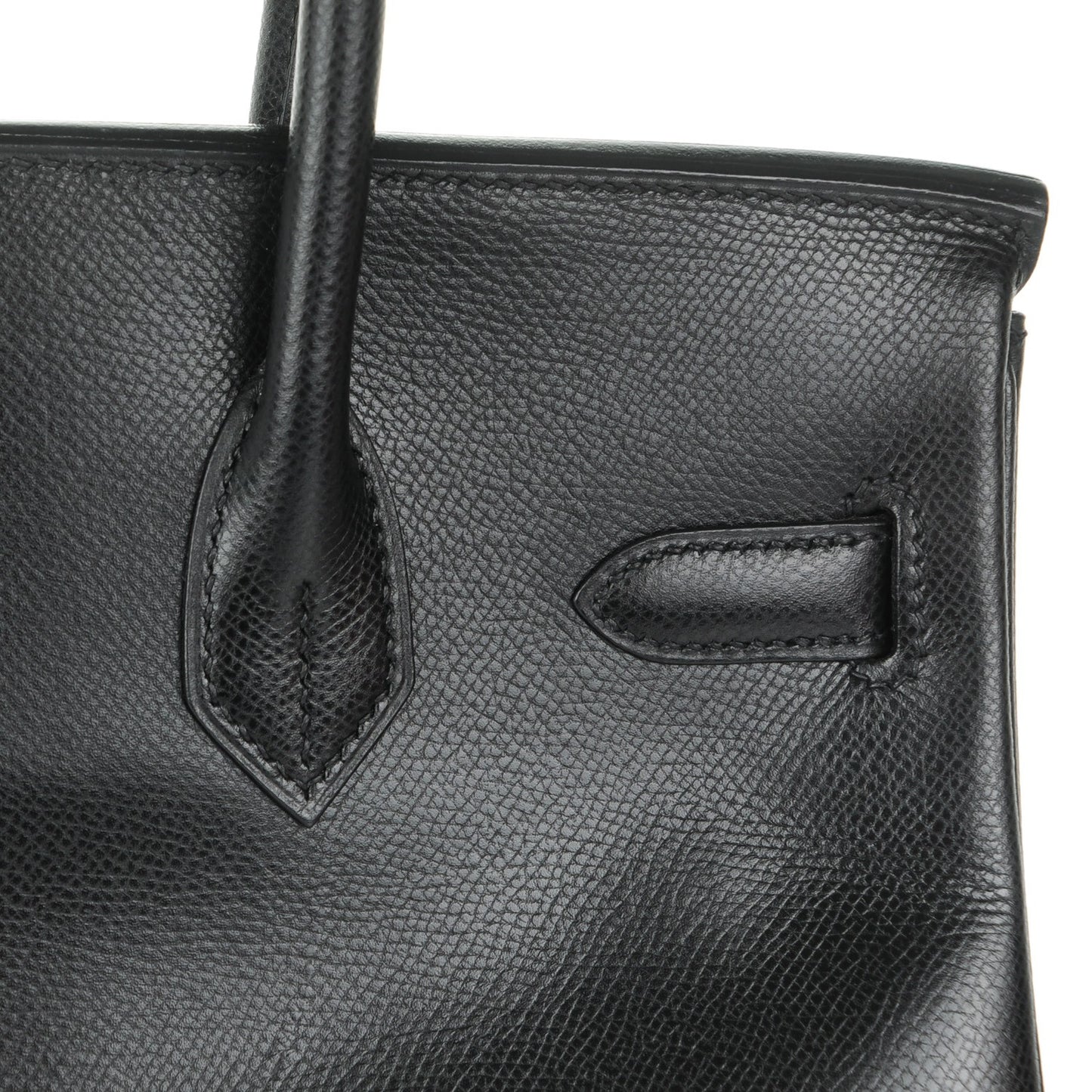 Epsom Birkin 30 Black