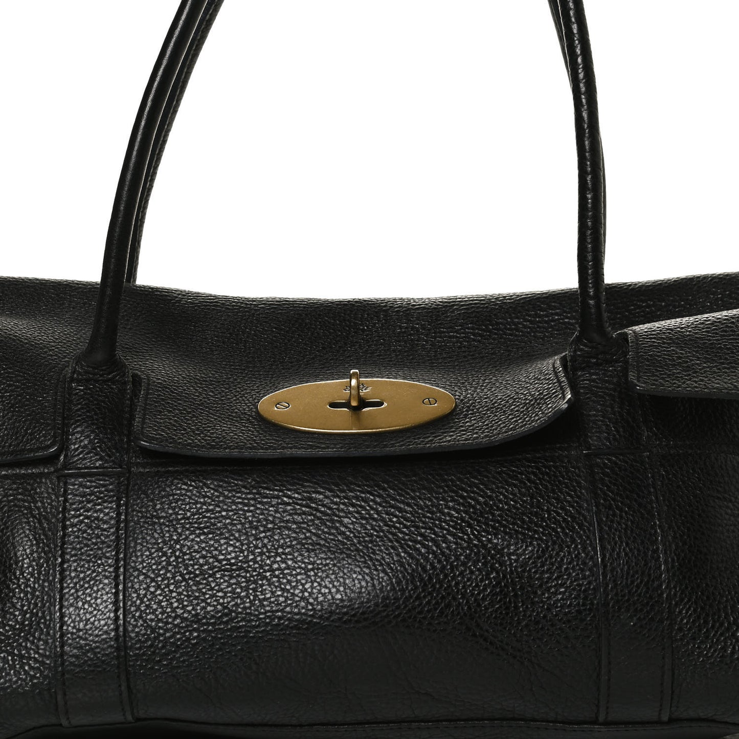 Natural Leather Small Bayswater Black