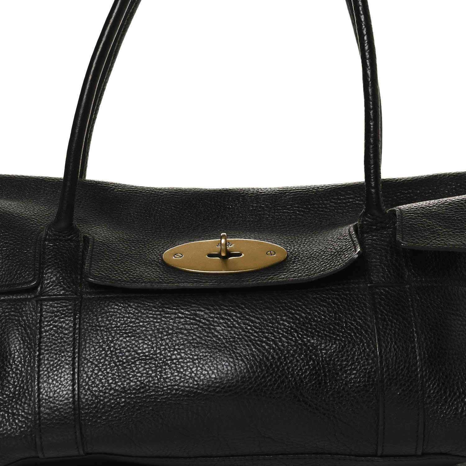 Mulberry Natural Leather Small Bayswater Black 7 of 15