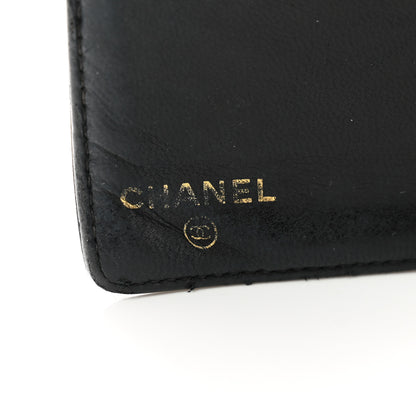 Chanel Caviar Timeless CC Zipped Pocket Wallet Black 7 of 12