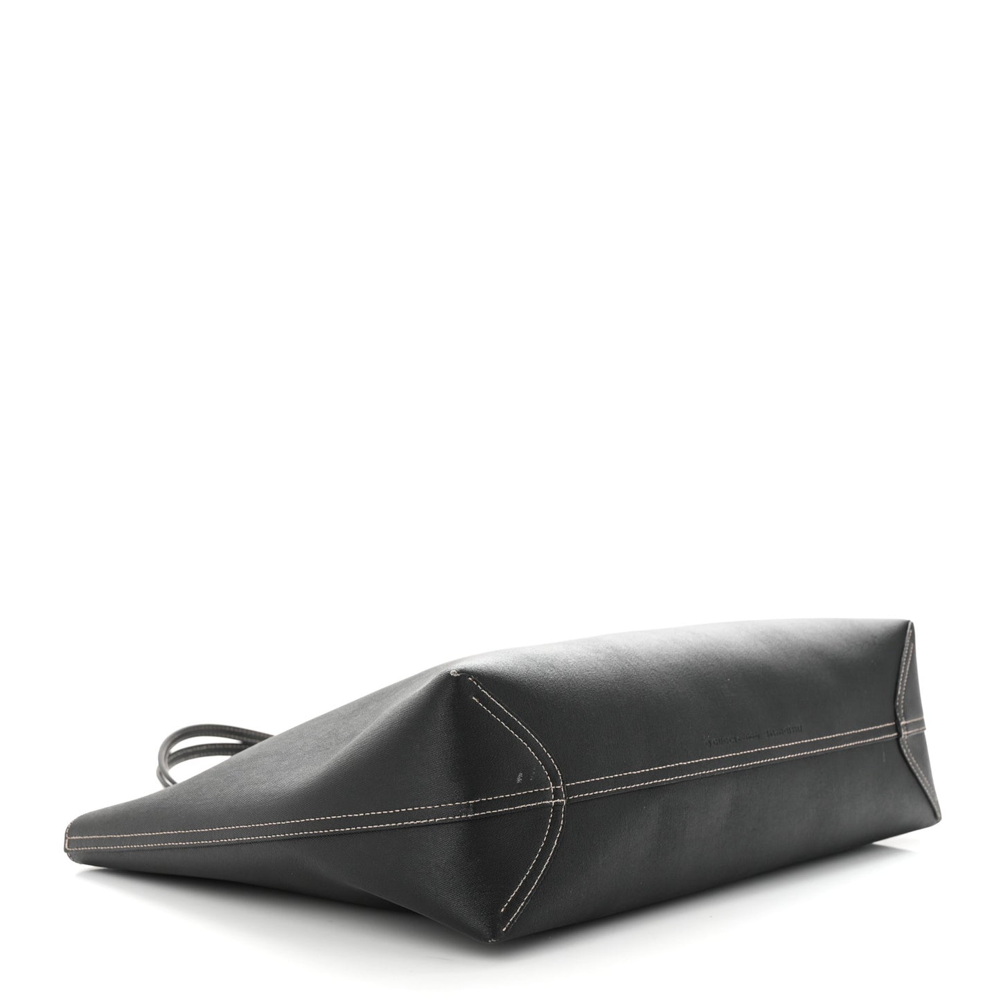 Calfskin GG Supreme Monogram Medium Reversible Tote Black