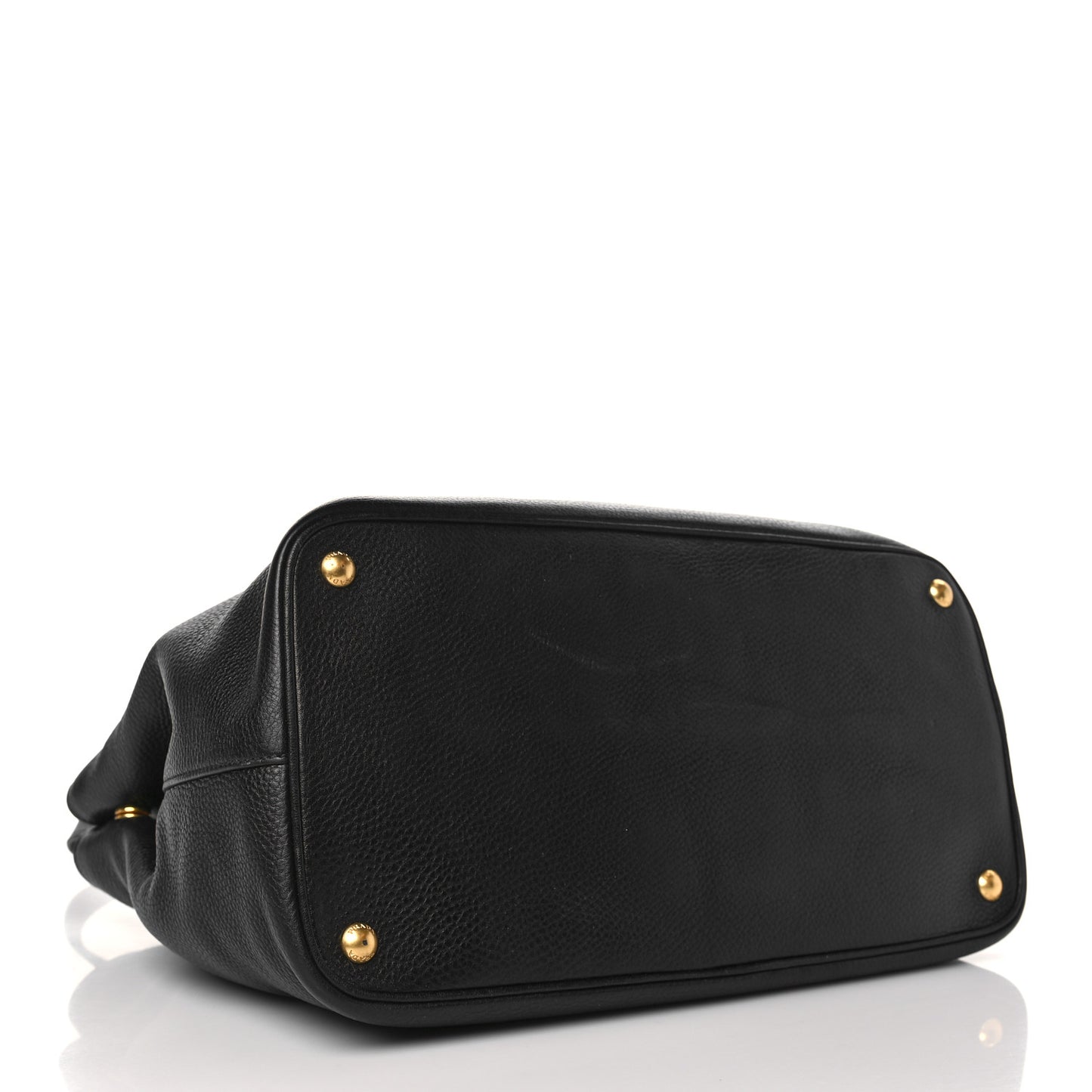 Vitello Daino Tote Black