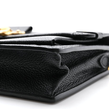 Louis Vuitton Empreinte Vavin Chain Wallet Black 9 of 11