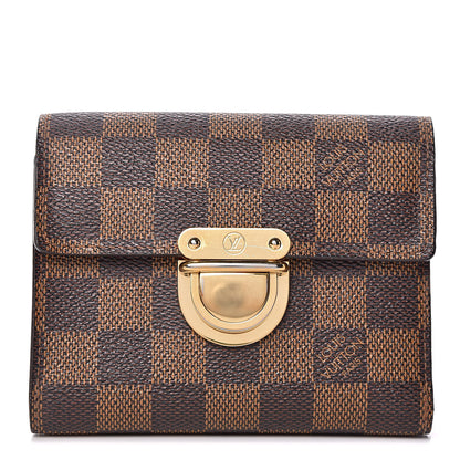 Louis Vuitton Damier Ebene Koala Compact Wallet 1 of 9