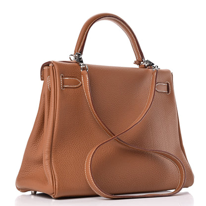 Hermes Togo Kelly Retourne 32 Gold 3 of 10