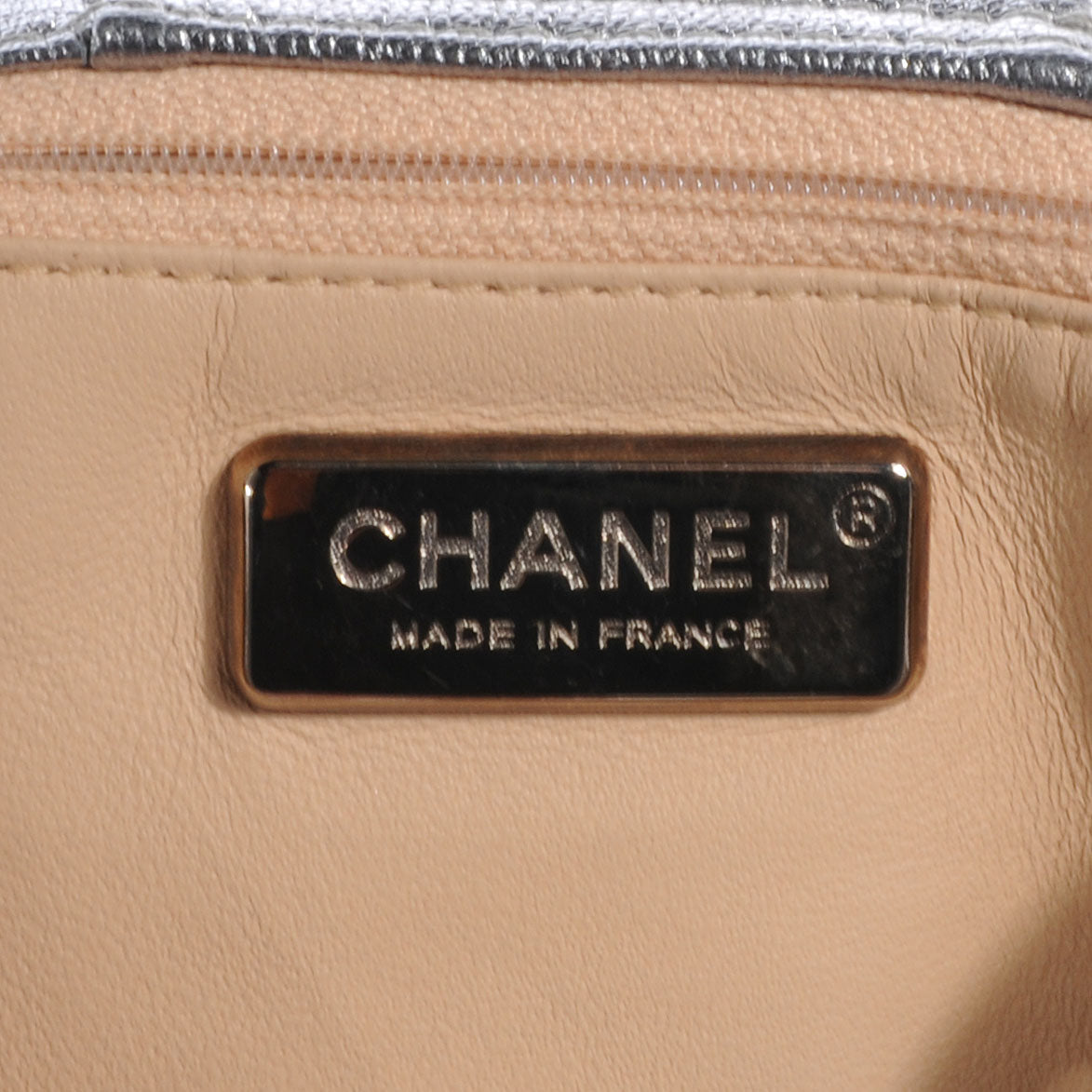 Luxe Ligne Flap Bag Silver