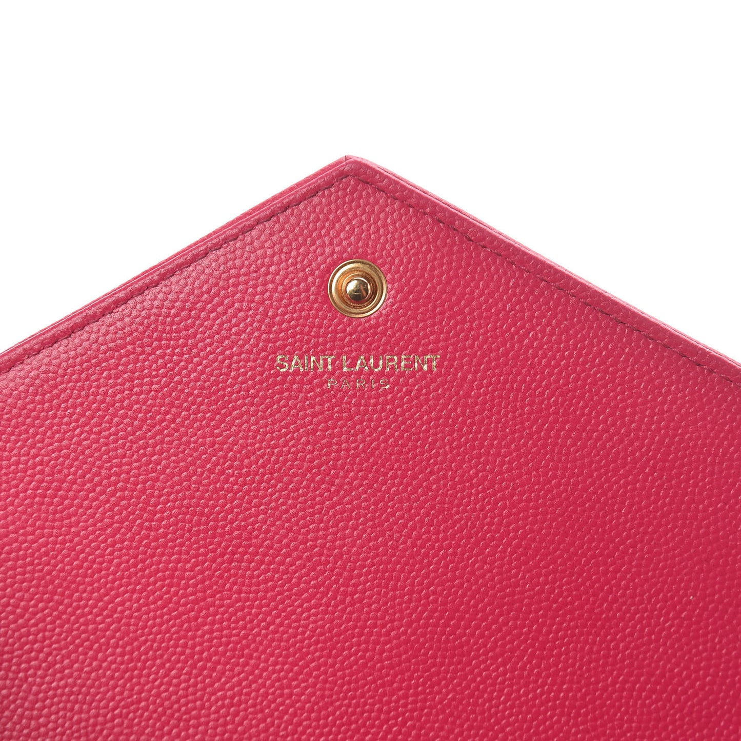 Grain De Poudre Matelasse Chevron Monogram Chain Wallet Rose Clair