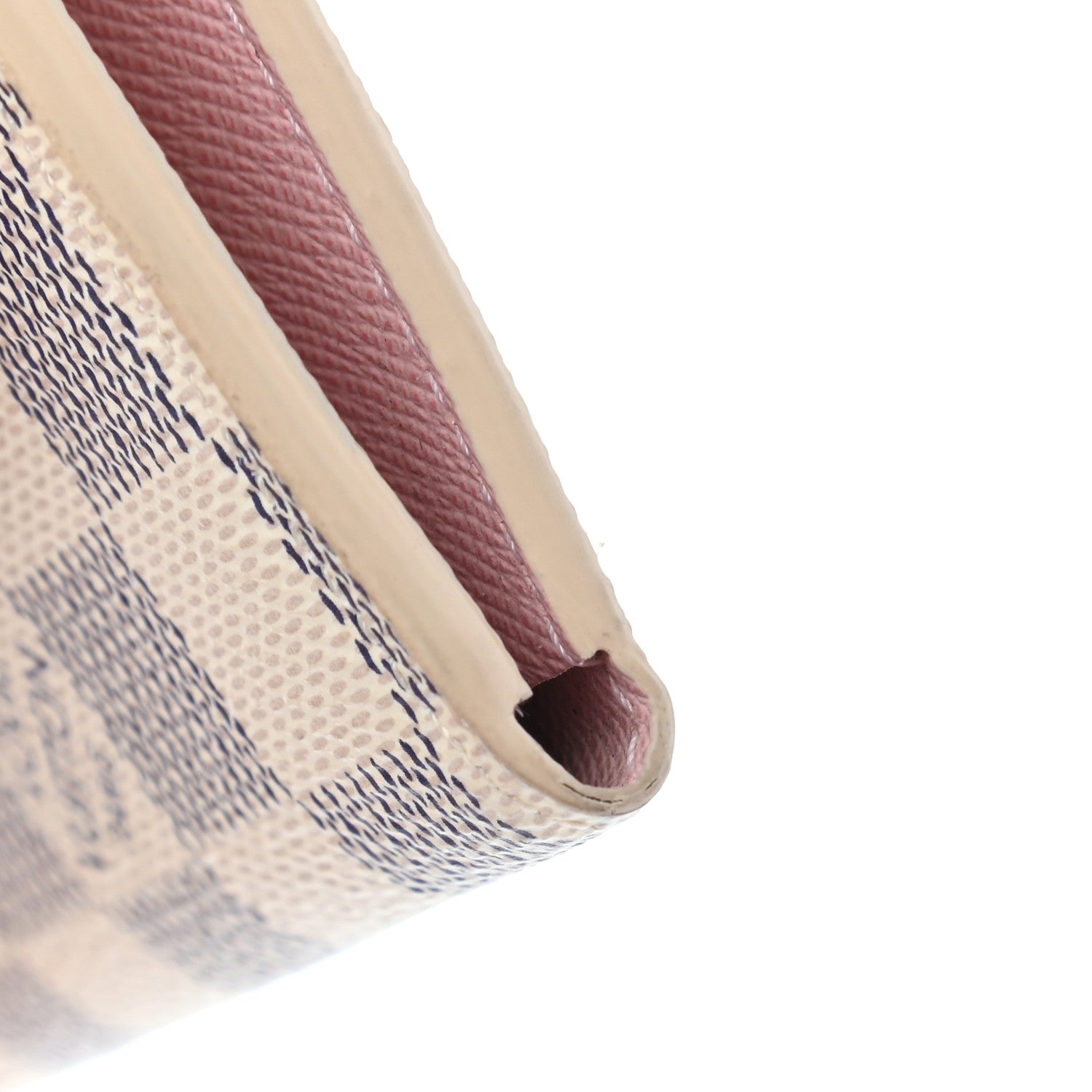 Louis Vuitton Damier Azur Emilie Wallet Rose Ballerine 8 of 8