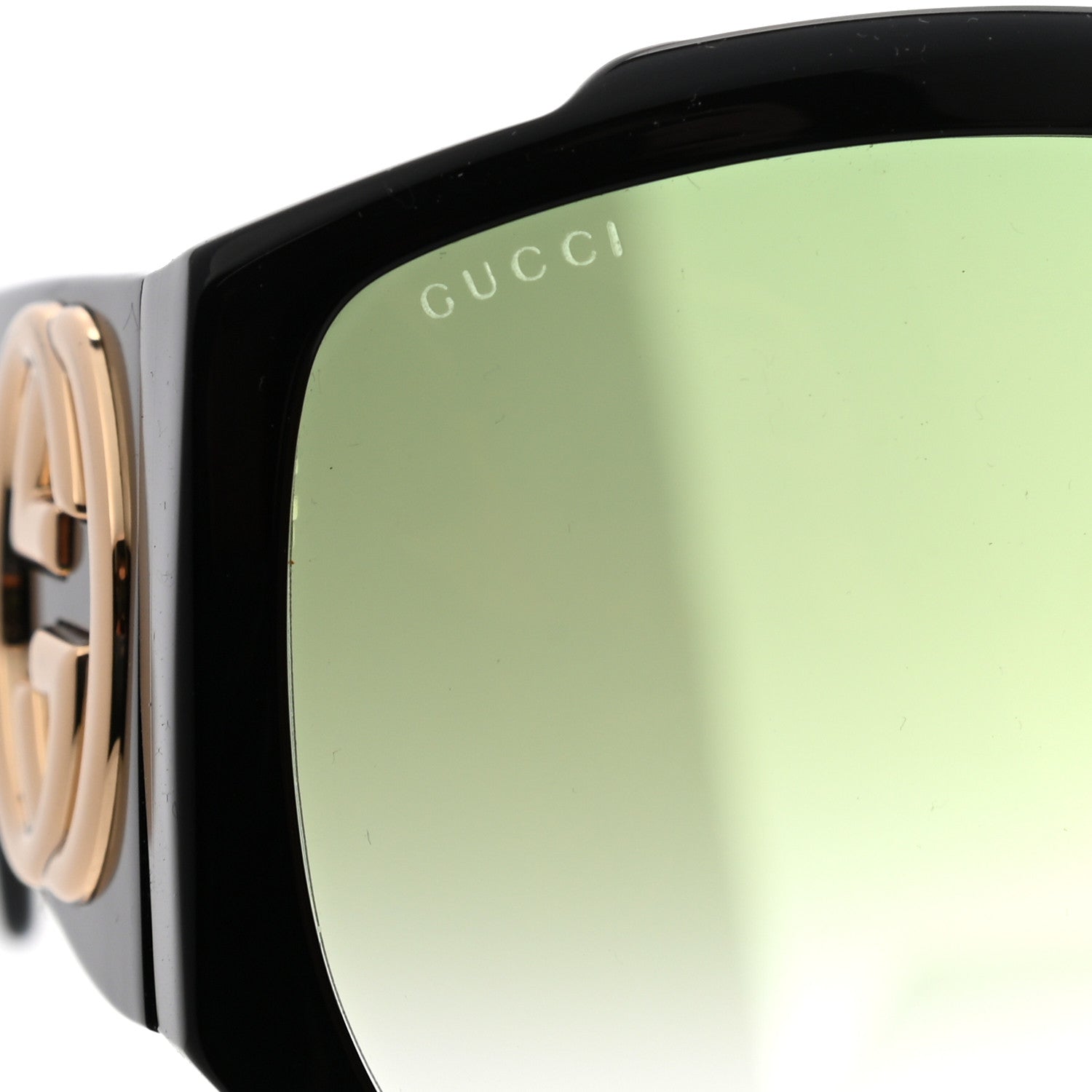 Gucci Acetate Oversized Interlocking G GG0151S Sunglasses Black 5 of 8