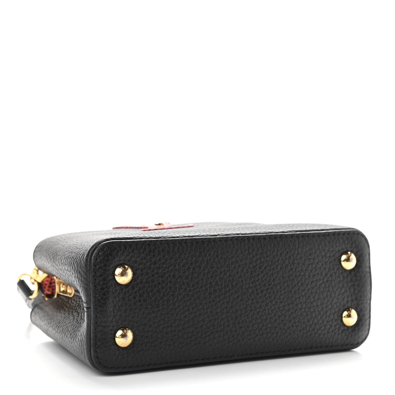 Louis Vuitton Taurillon Lizard Capucines Mini 4 of 9