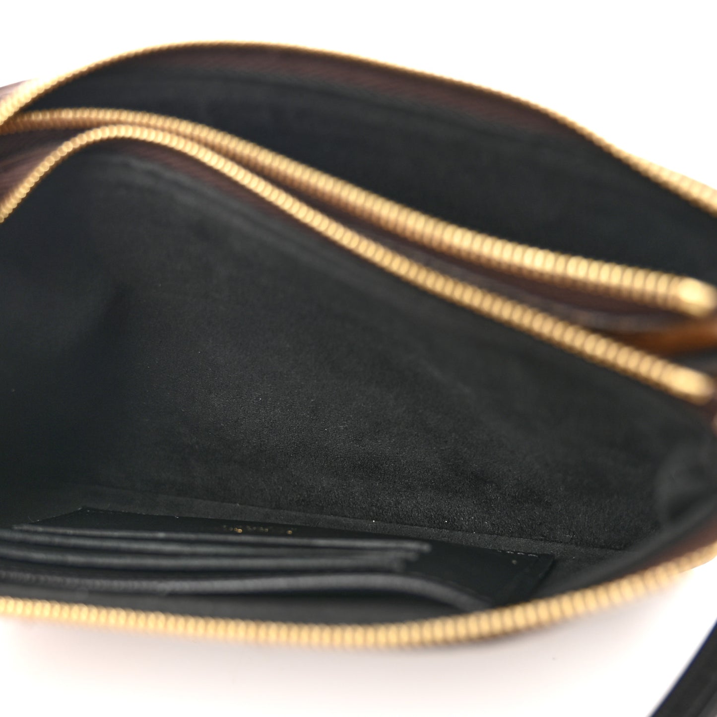 Reverse Monogram Giant Double Zip Pochette