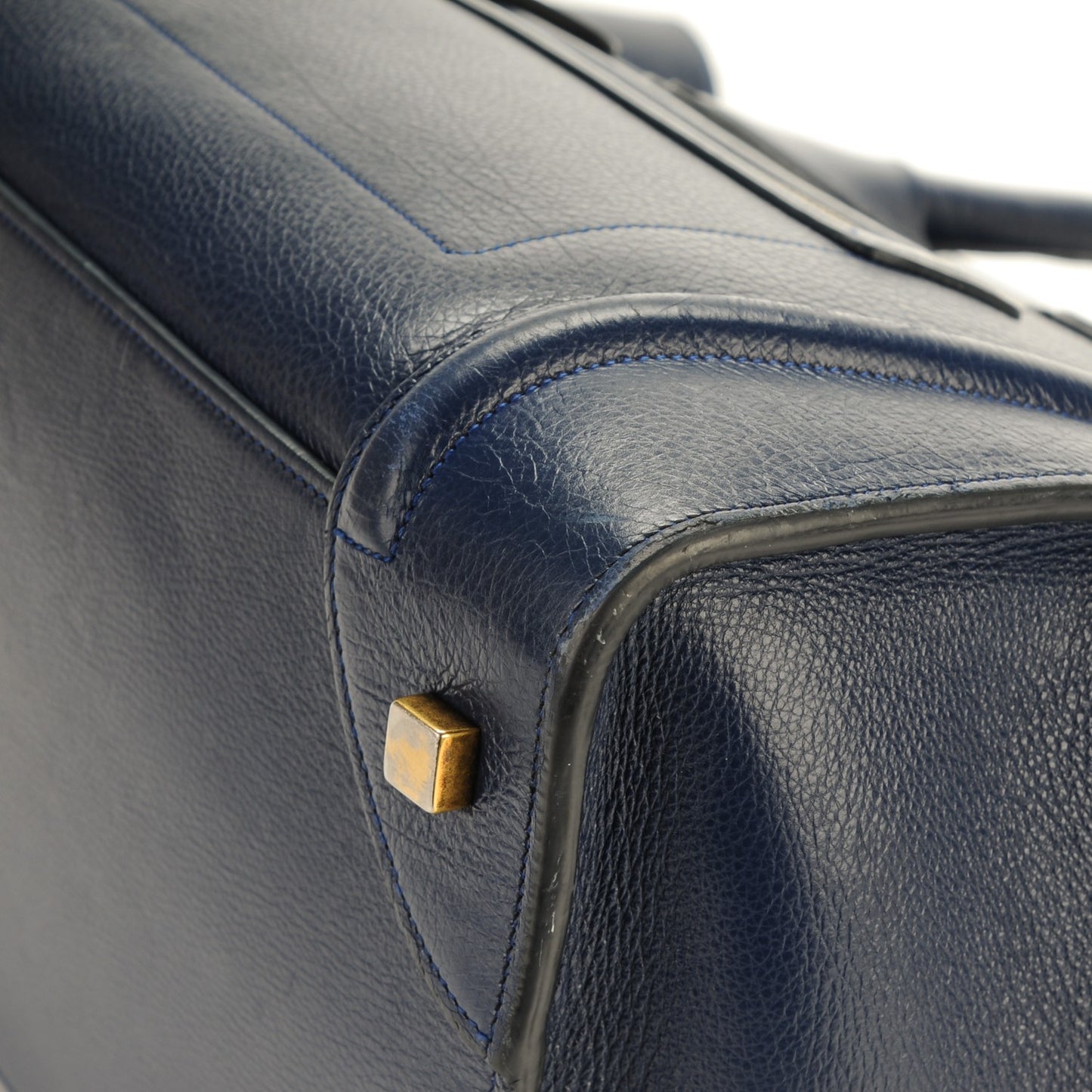 Baby Calfskin Mini Luggage Ink