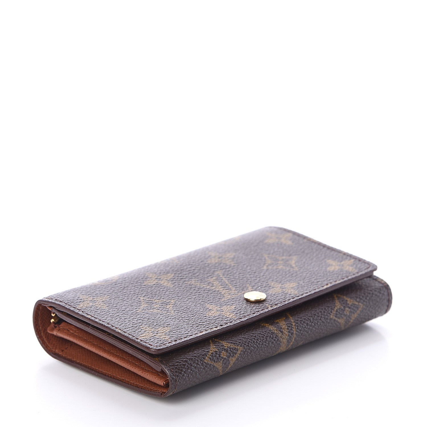 Louis Vuitton Monogram Porte-Monnaie Billets Tresor Wallet 3 of 9