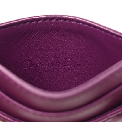 Christian Dior Lambskin Cannage Lady Dior Card Holder More 6 of 7