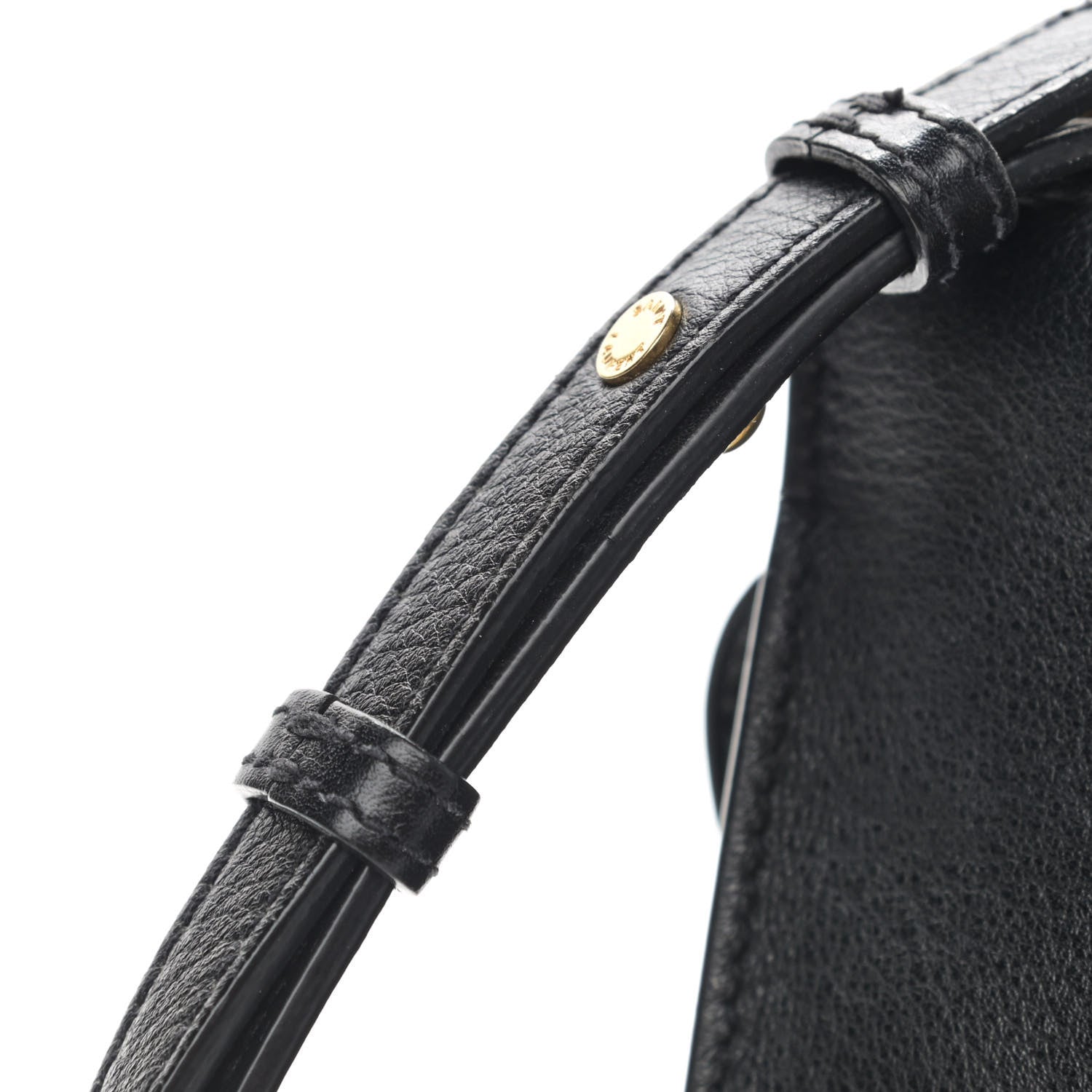 Saint Laurent Calfskin Monogram Baby Downtown Cabas Black 12 of 12