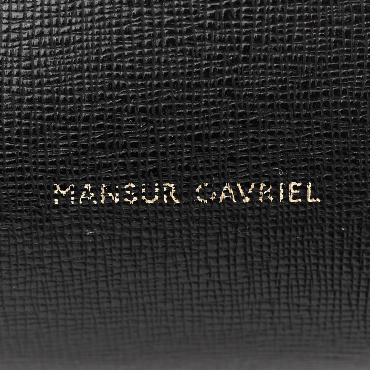 MANSUR GAVRIEL Saffiano Bucket Bag Black Flamma