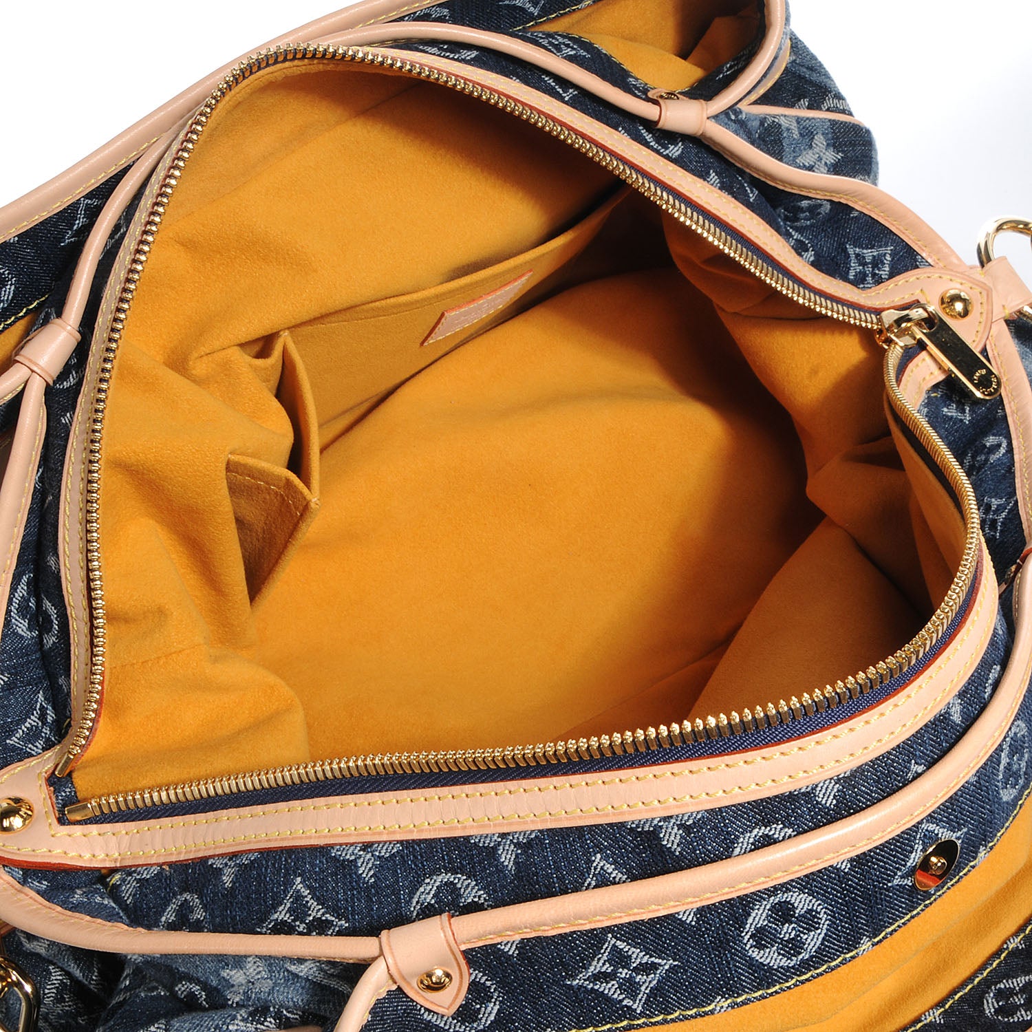 Louis Vuitton Denim Raye Cabas GM 6 of 9