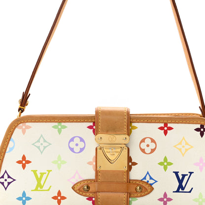 Louis Vuitton Monogram Multicolor Shirley White 7 of 9