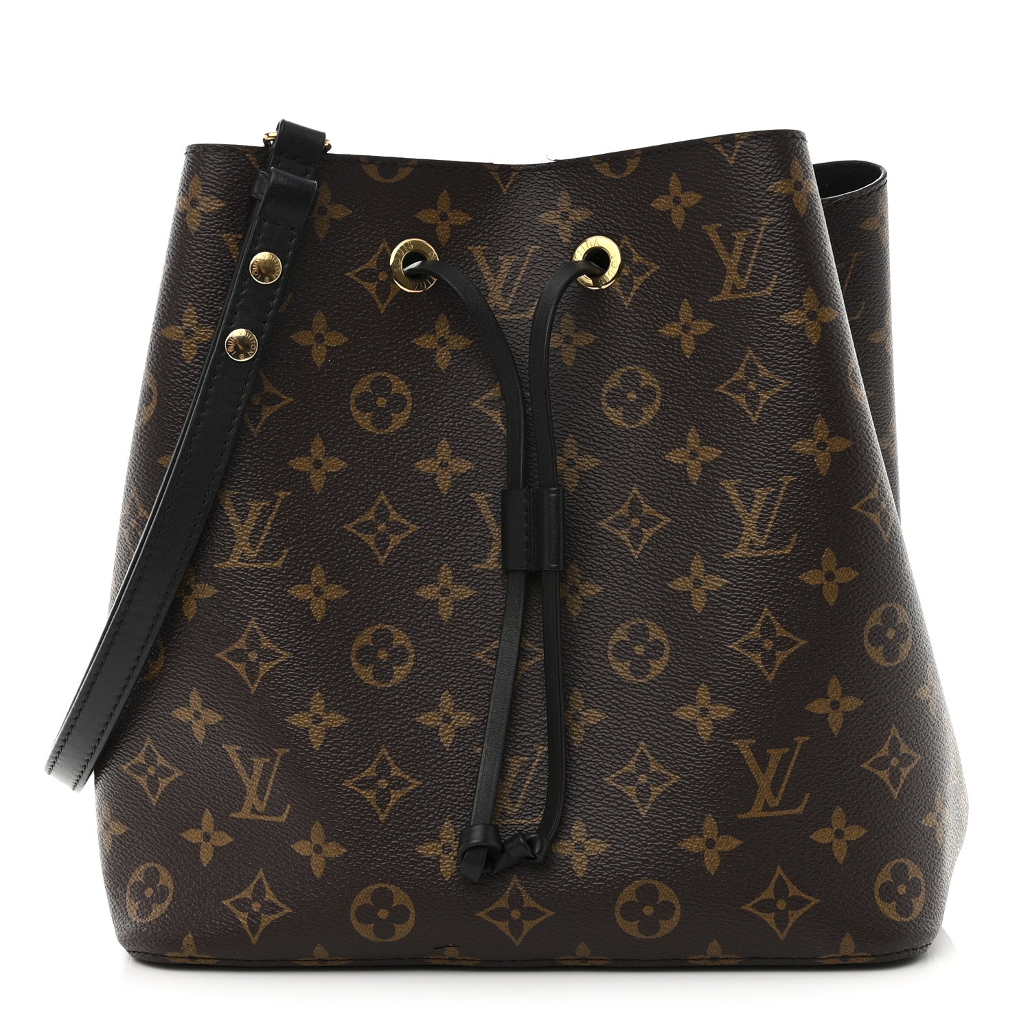 Louis Vuitton Monogram Neonoe MM Black 1 of 12