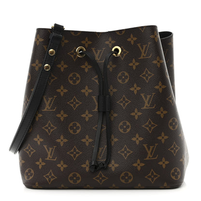 Louis Vuitton Monogram Neonoe MM Black 1 of 12