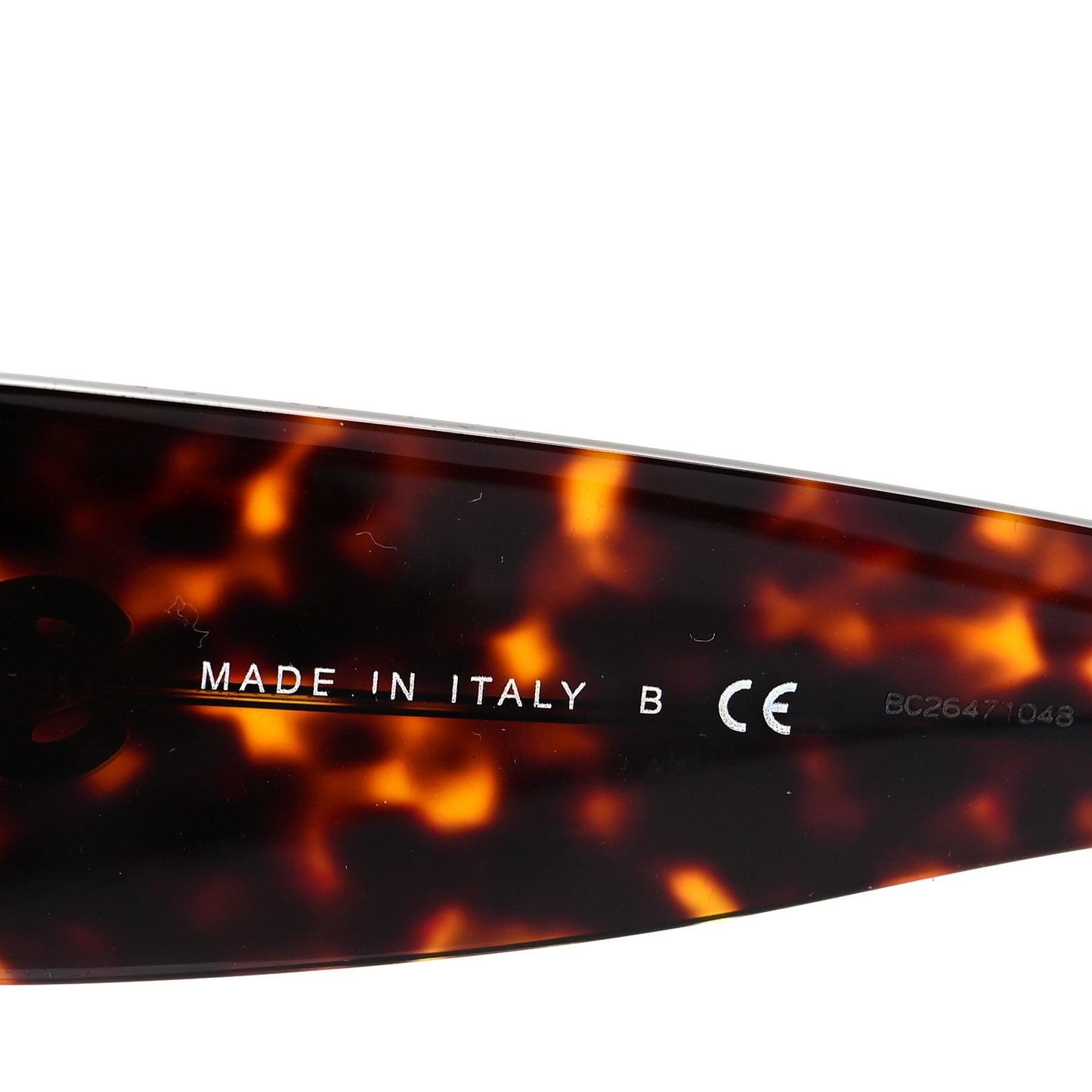 Acetate Rectangle Sunglasses 5435 Tortoise