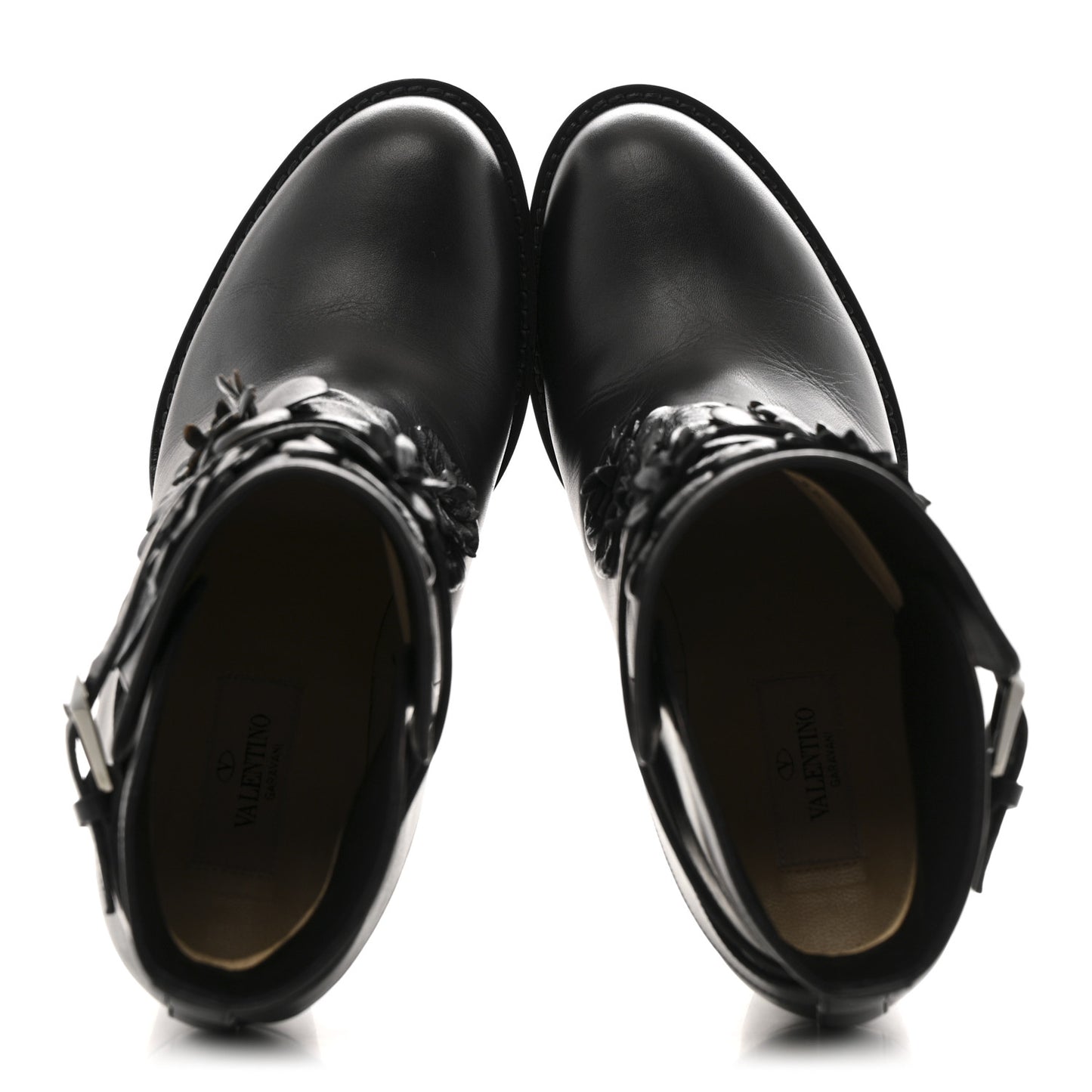 Calfskin Techno Couture Boots 38 Black