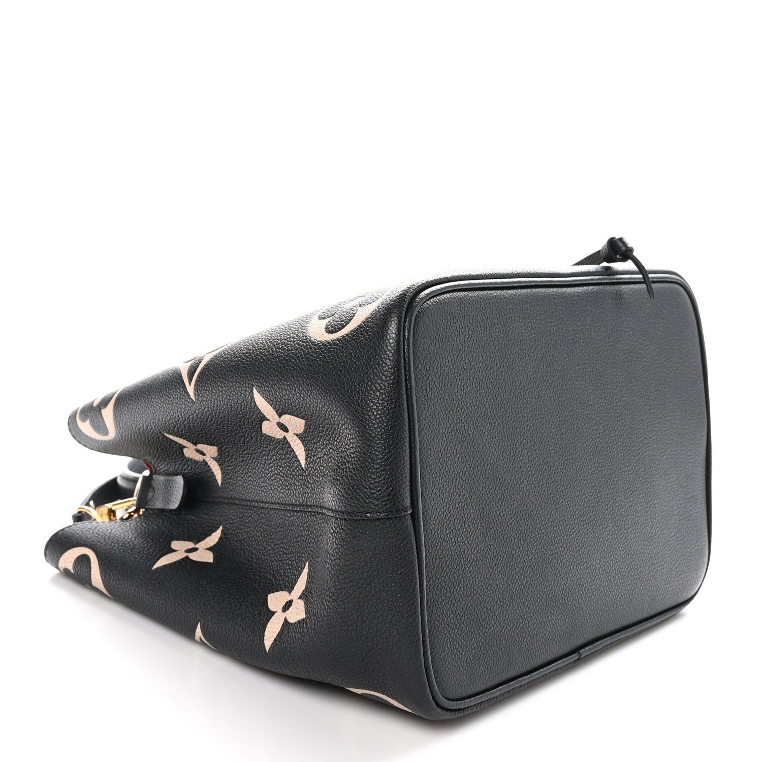Louis Vuitton Empreinte Monogram Giant Neonoe MM Black Beige 5 of 12
