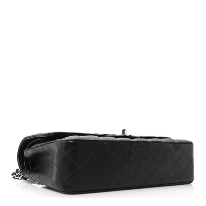 Chanel Caviar Quilted Medium Double Flap Black 7 of 19