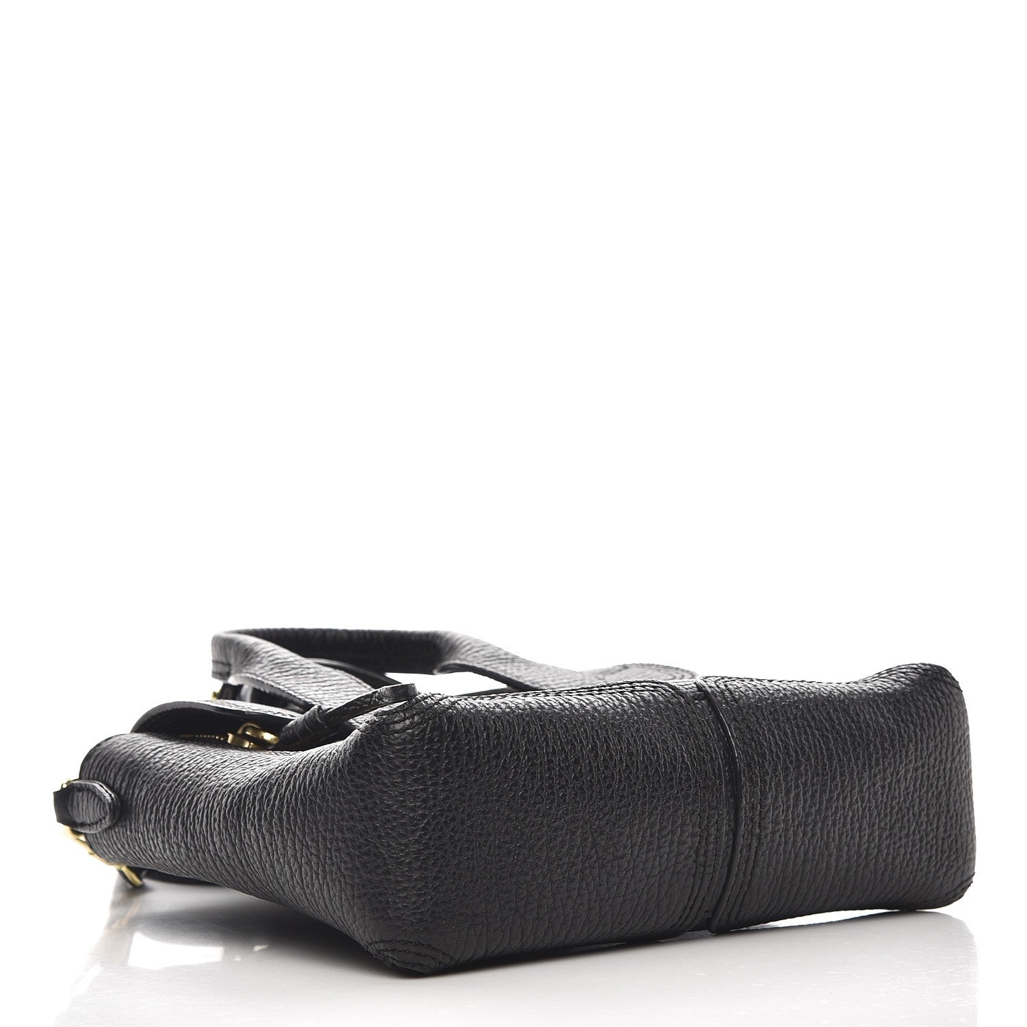 3.1 Phillip Lim 3.1 Textured Calfskin Mini Pashli Satchel Black 4 of 8