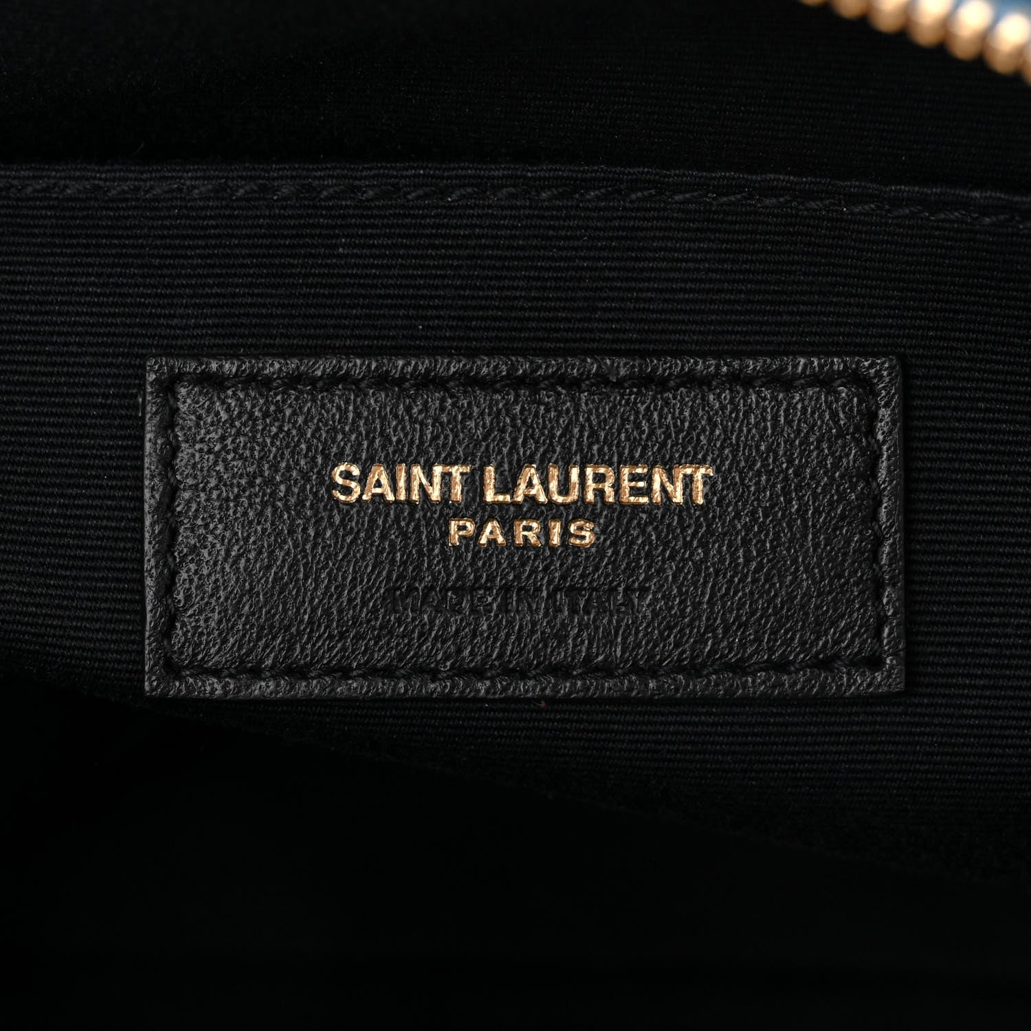 Saint Laurent Denim Matelasse Quilted Summer Embroidered Classic Monogram Camera Bag Blue 6 of 11