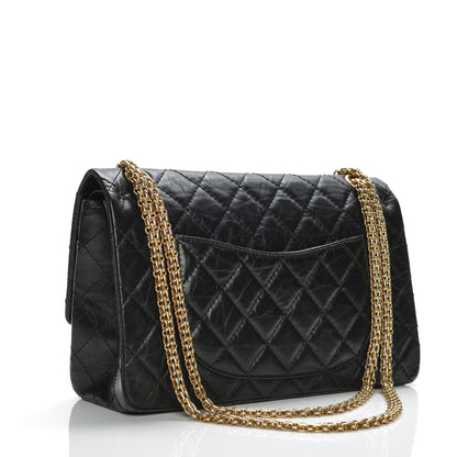 Chanel Aged Calfskin Quilted 2.55 Reissue 226 Flap Black 3 of 8