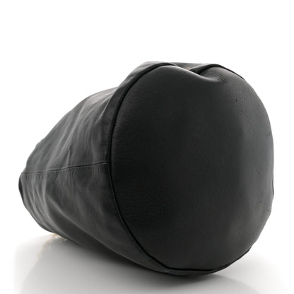 Khaite Smooth Calfskin Aria Bucket Bag Black 4 of 11