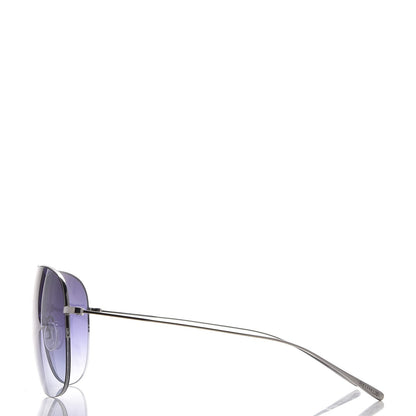 Oliver Peoples Welles Aviator Sunglasses Blue 3 of 7