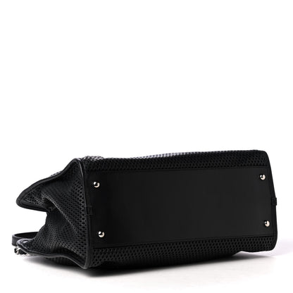 Chanel Calfskin Perforated Up In The Air Tote Black 3 of 4