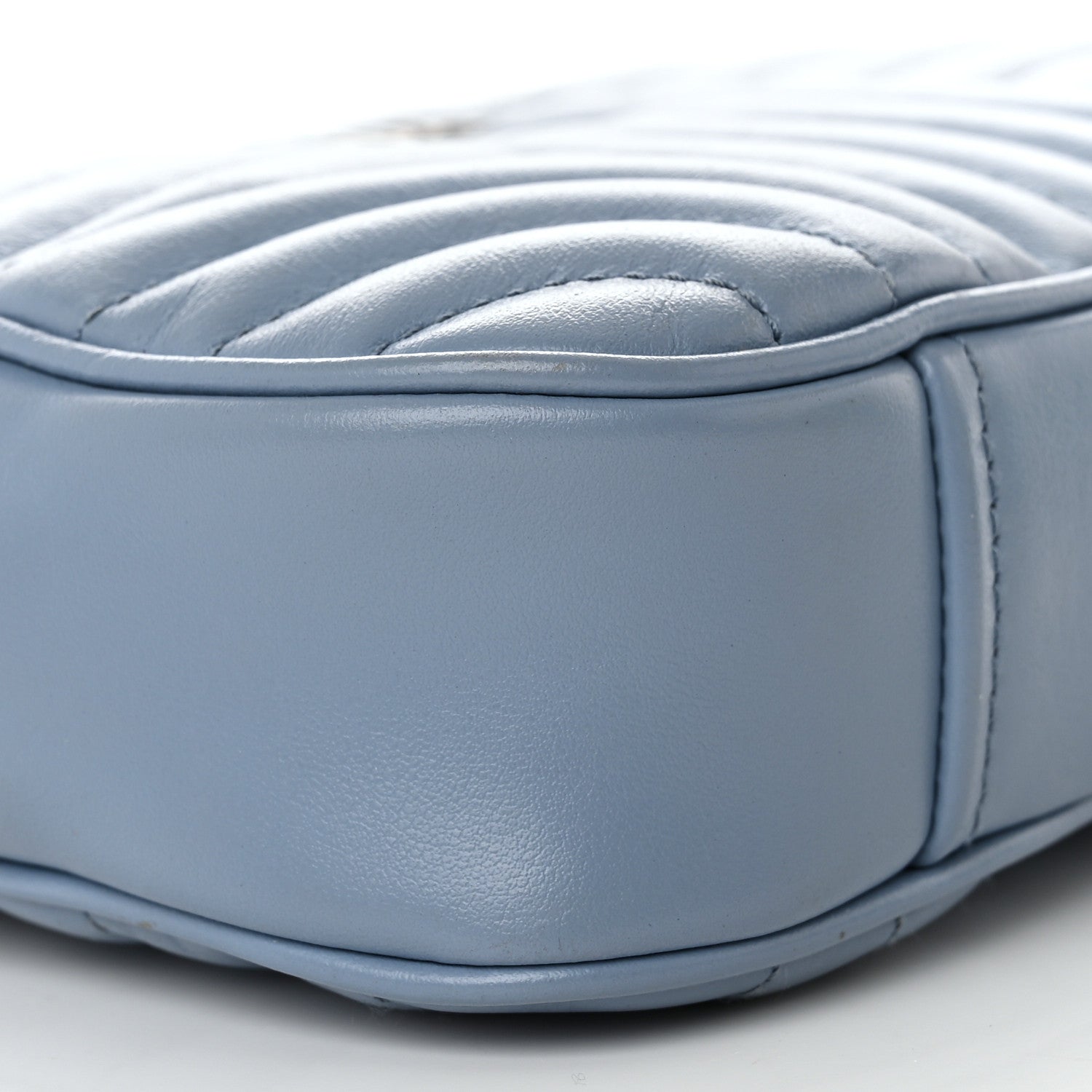 Prada Soft Calfskin Impunture Diagramme Belt Bag Astrale 8 of 11