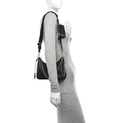 Prada Saffiano Lux Re-Edition 2005 Shoulder Bag Black 2 of 11