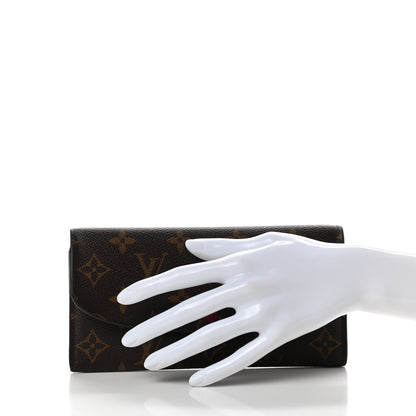 Louis Vuitton Monogram Emilie Wallet Fuchsia 2 of 7