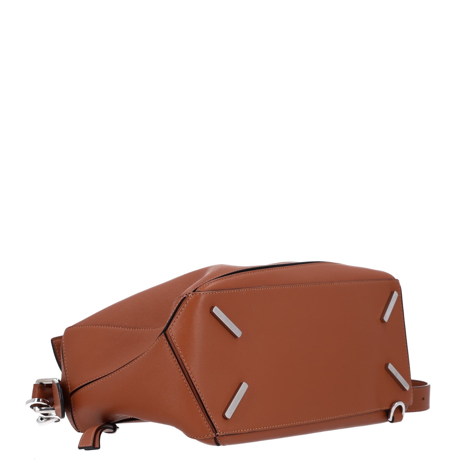 Loewe Calfskin Medium Puzzle Bag Tan 4 of 10