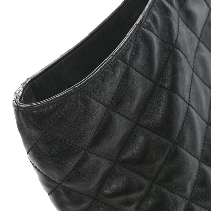 Saint Laurent Lambskin Quilted Maxi Icare Shopping Tote Black 14 of 14