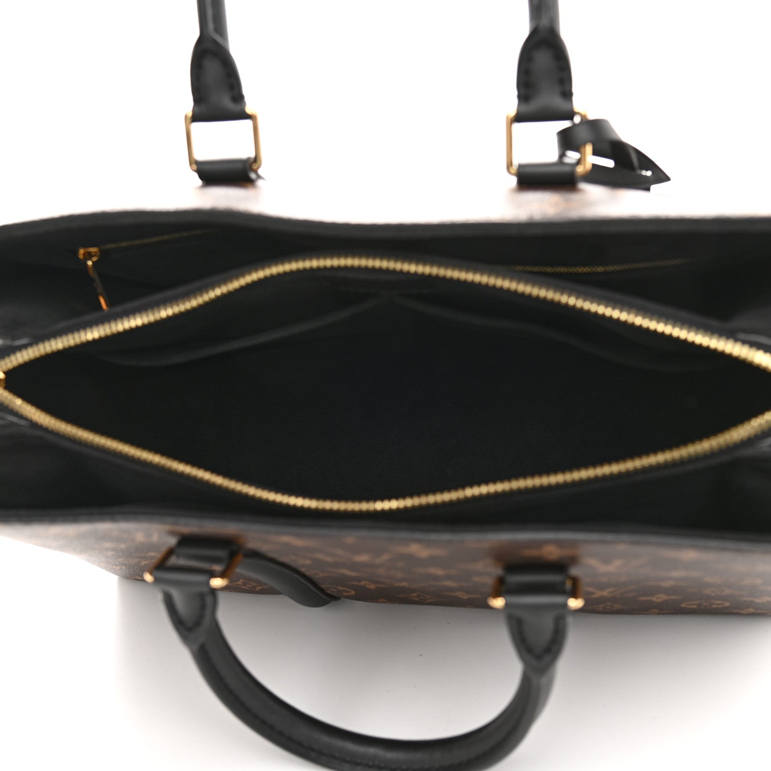 Louis Vuitton Monogram Soufflot MM Black 5 of 8