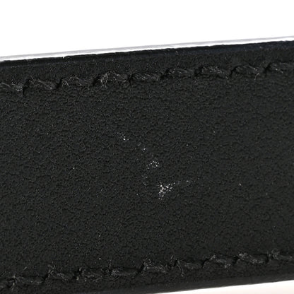 Gucci Calfskin Double G 20mm Belt 80 32 Black 7 of 8