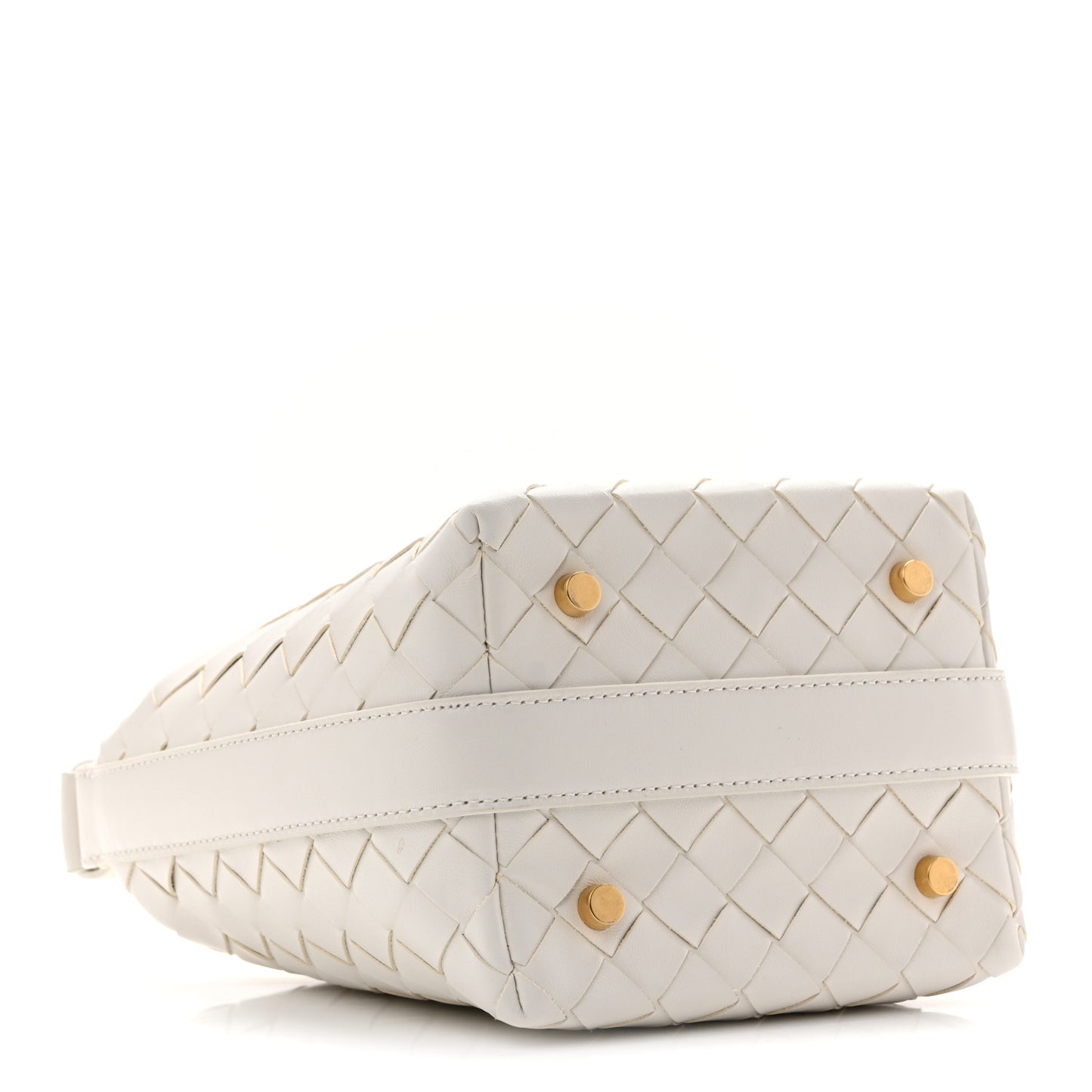 Nappa Intrecciato Heart Candy Wallace White