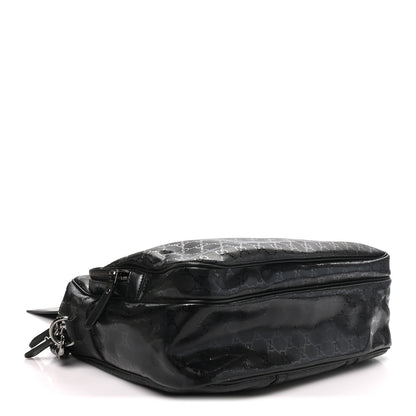 Gucci Imprime Monogram Medium Travel Bag Black 4 of 10