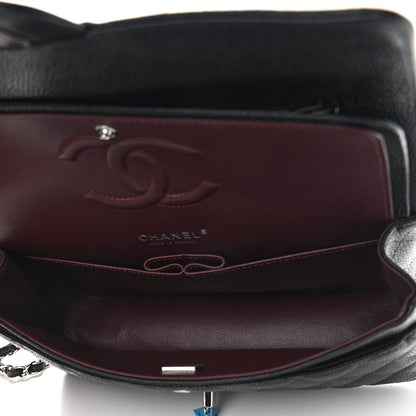 Chanel Caviar Quilted Medium Double Flap Black 4 of 8