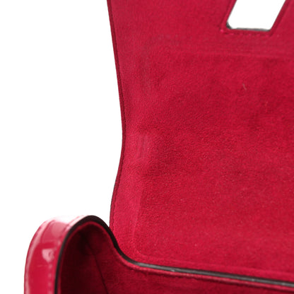 Louis Vuitton Patent Monogram Twist Shoulder Bag PM Red Blue 13 of 18