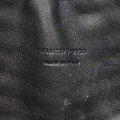 Saint Laurent Grain De Poudre Matelasse Monogram Mini Lou Camera Bag Black 7 of 14
