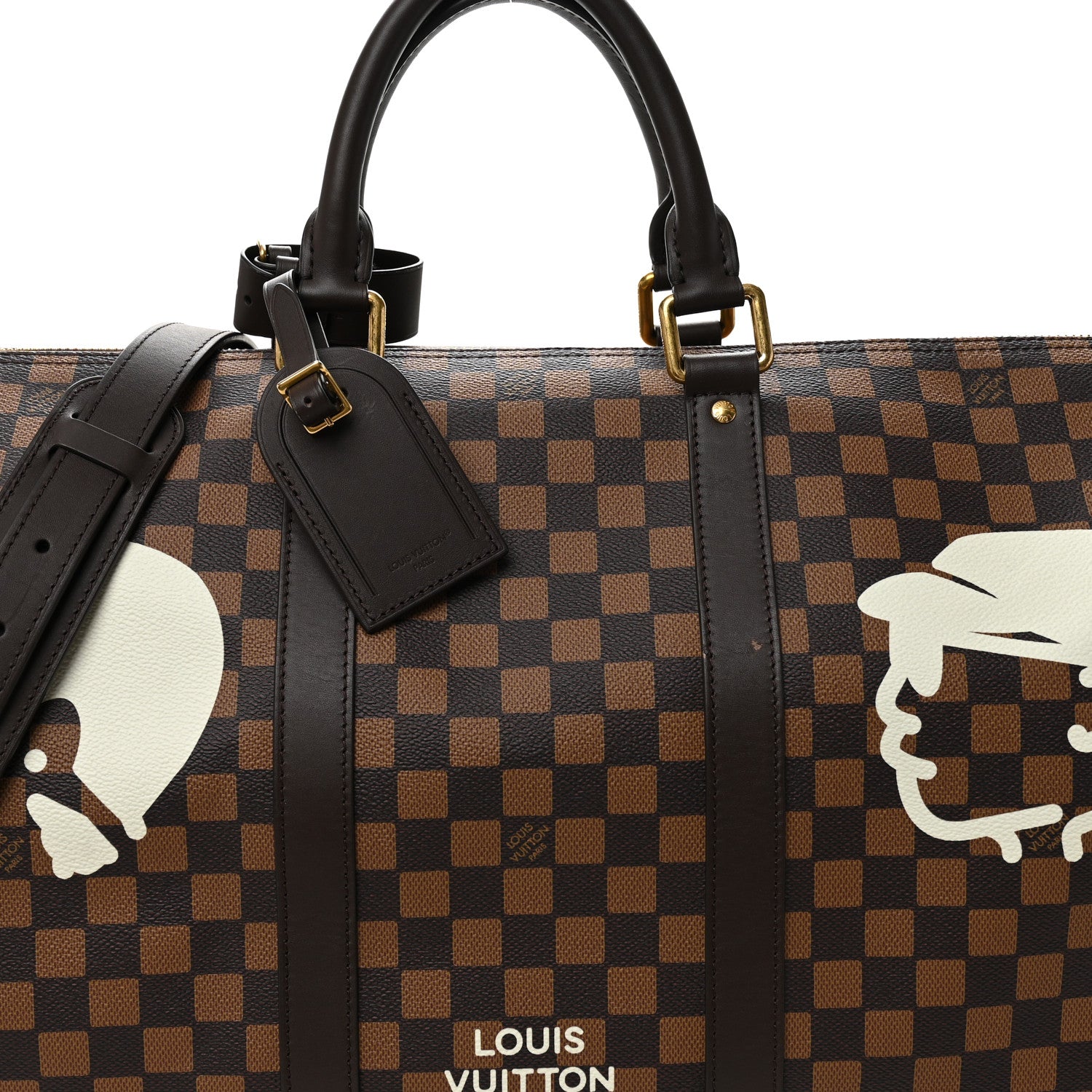 Louis Vuitton X NIGO Damier Phriendship Keepall Bandouliere 50 6 of 10